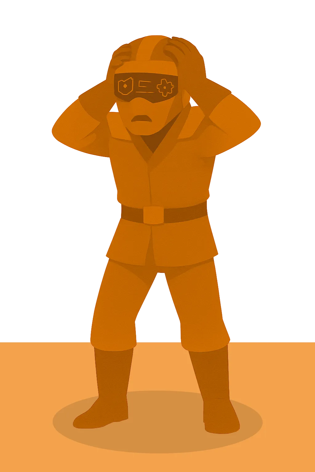Commander Visor Stress